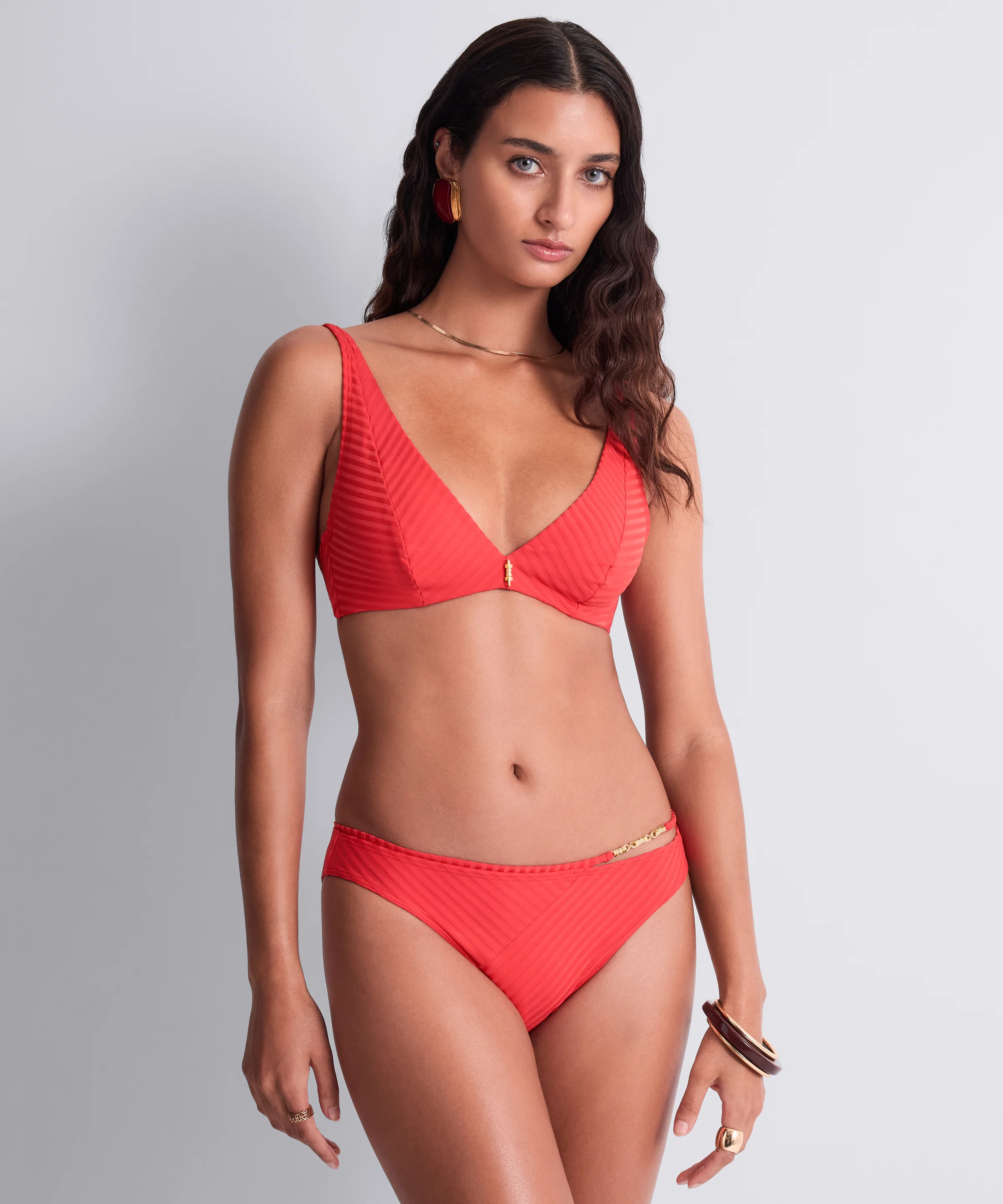 Sun Pop Bas de maillot de bain brésilien Corail - Image 2