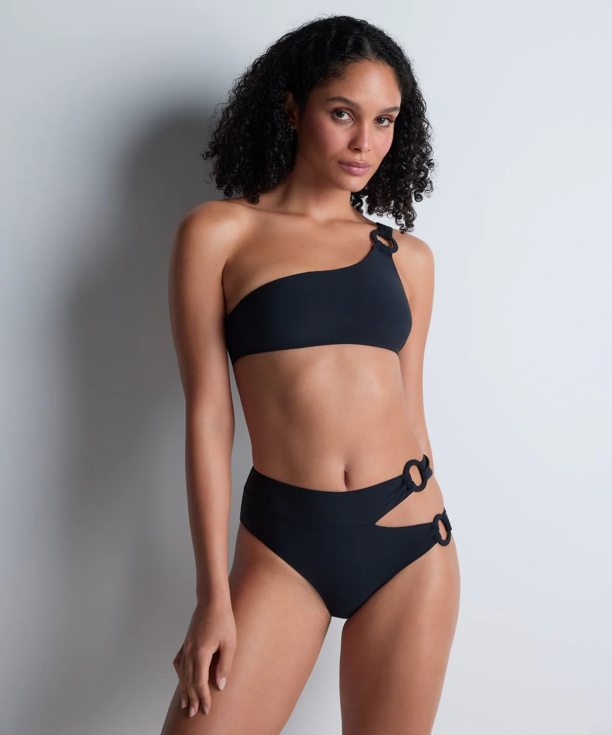 Summer Essence Bas de maillot de bain taille haute Black - Image 3