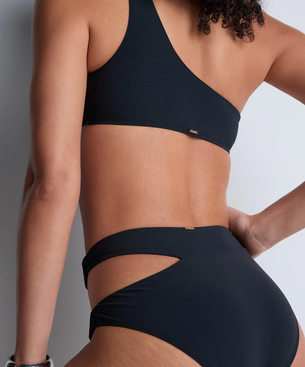 Summer Essence Bas de maillot de bain taille haute Black - Image 5