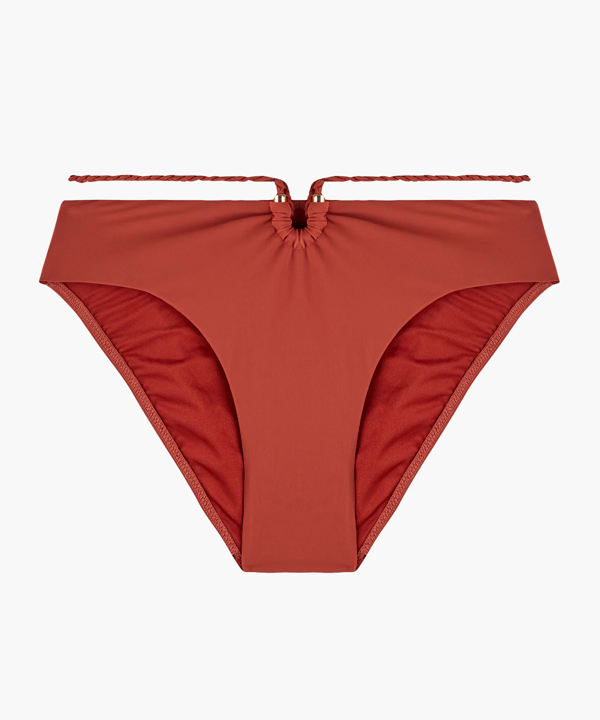 Summer Journey Bas de maillot de bain taille haute Clay