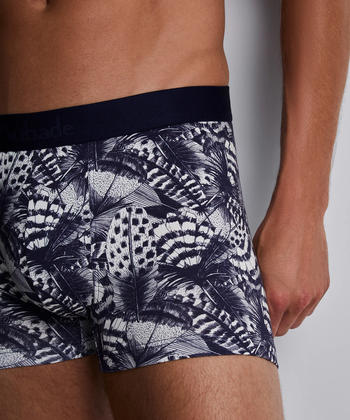 Aubade Homme Boxer homme Plumes Marine - Image 2