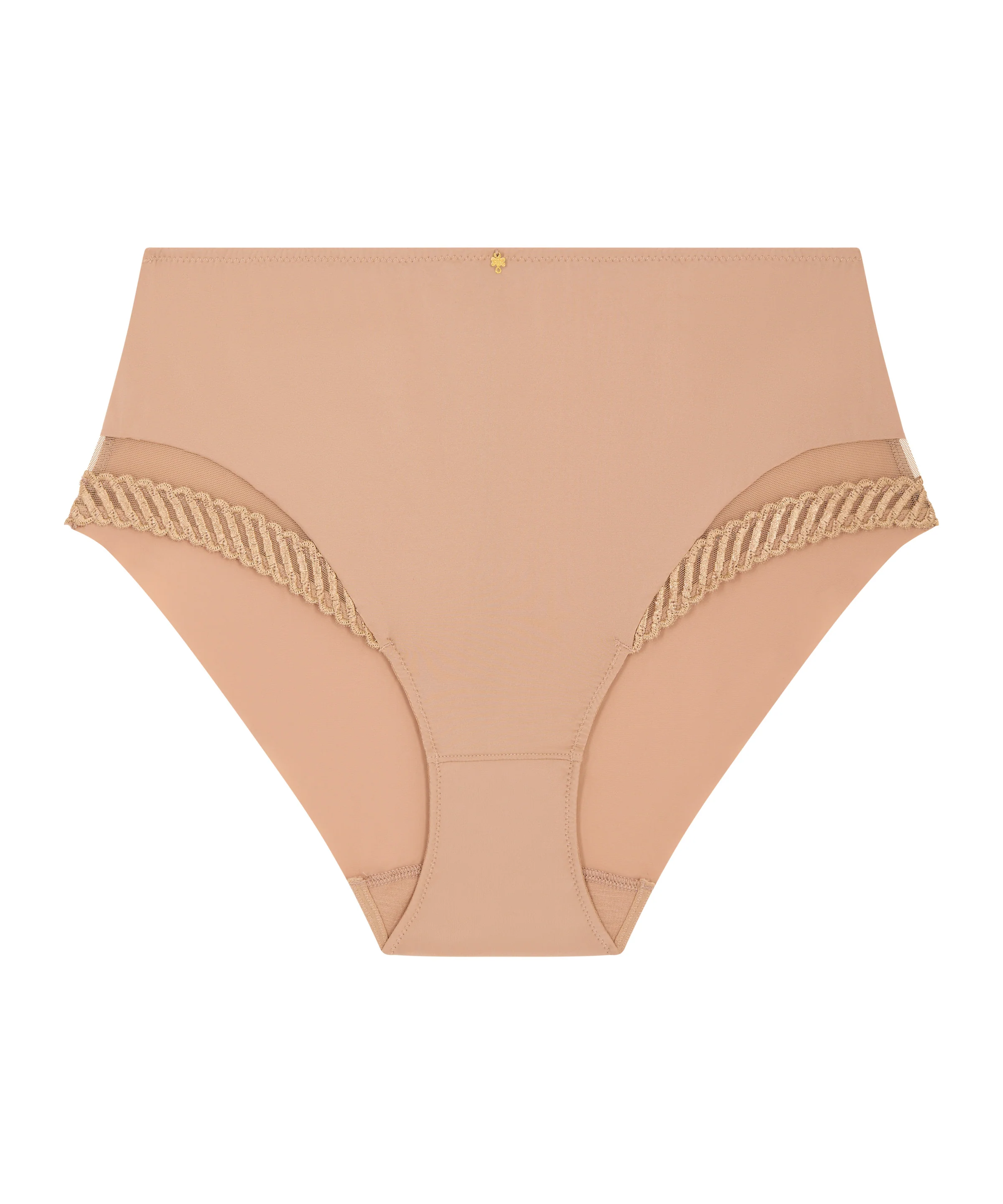 Sheer Emotion Culotte taille haute Sand