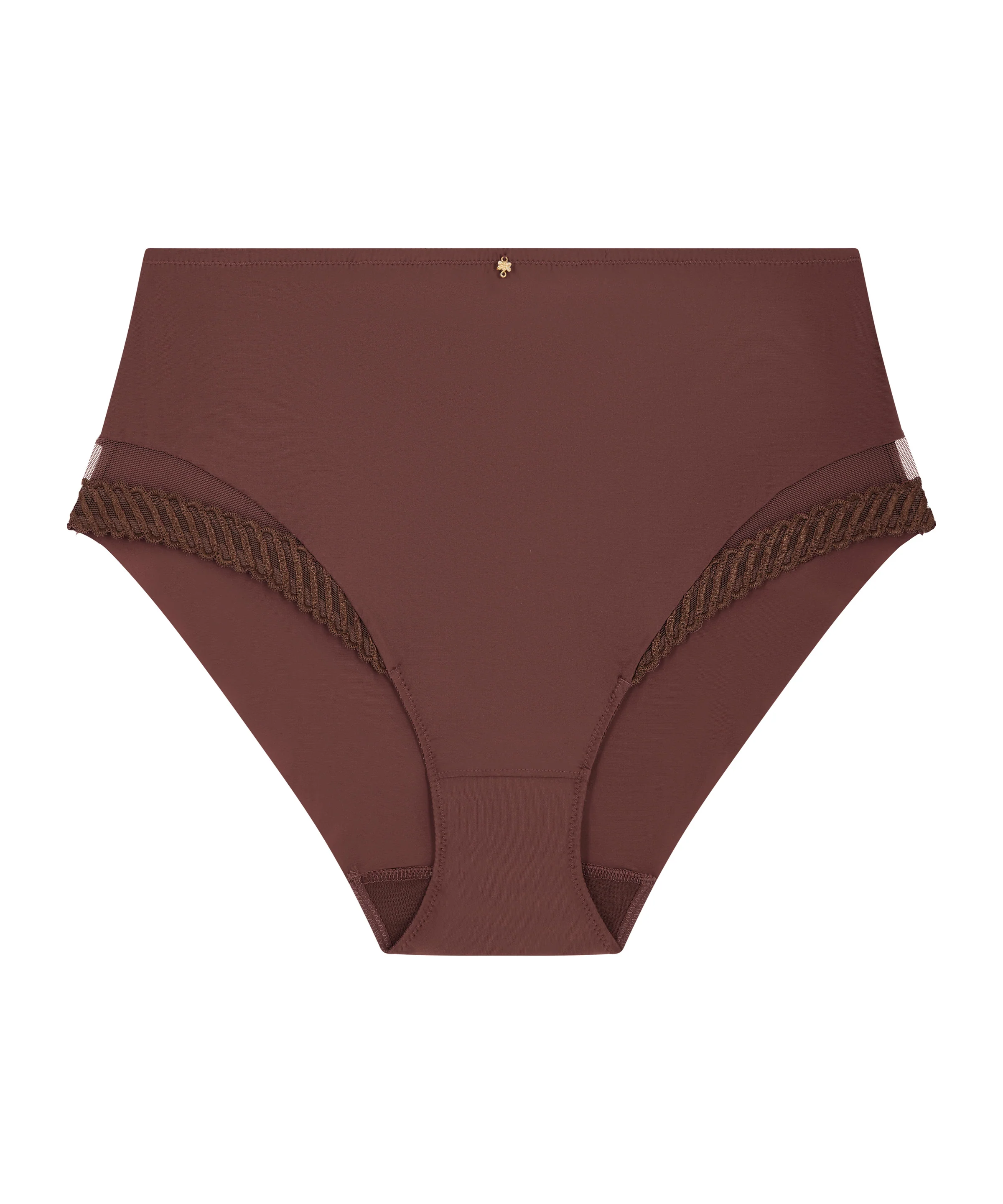 Sheer Emotion Culotte taille haute Sepia