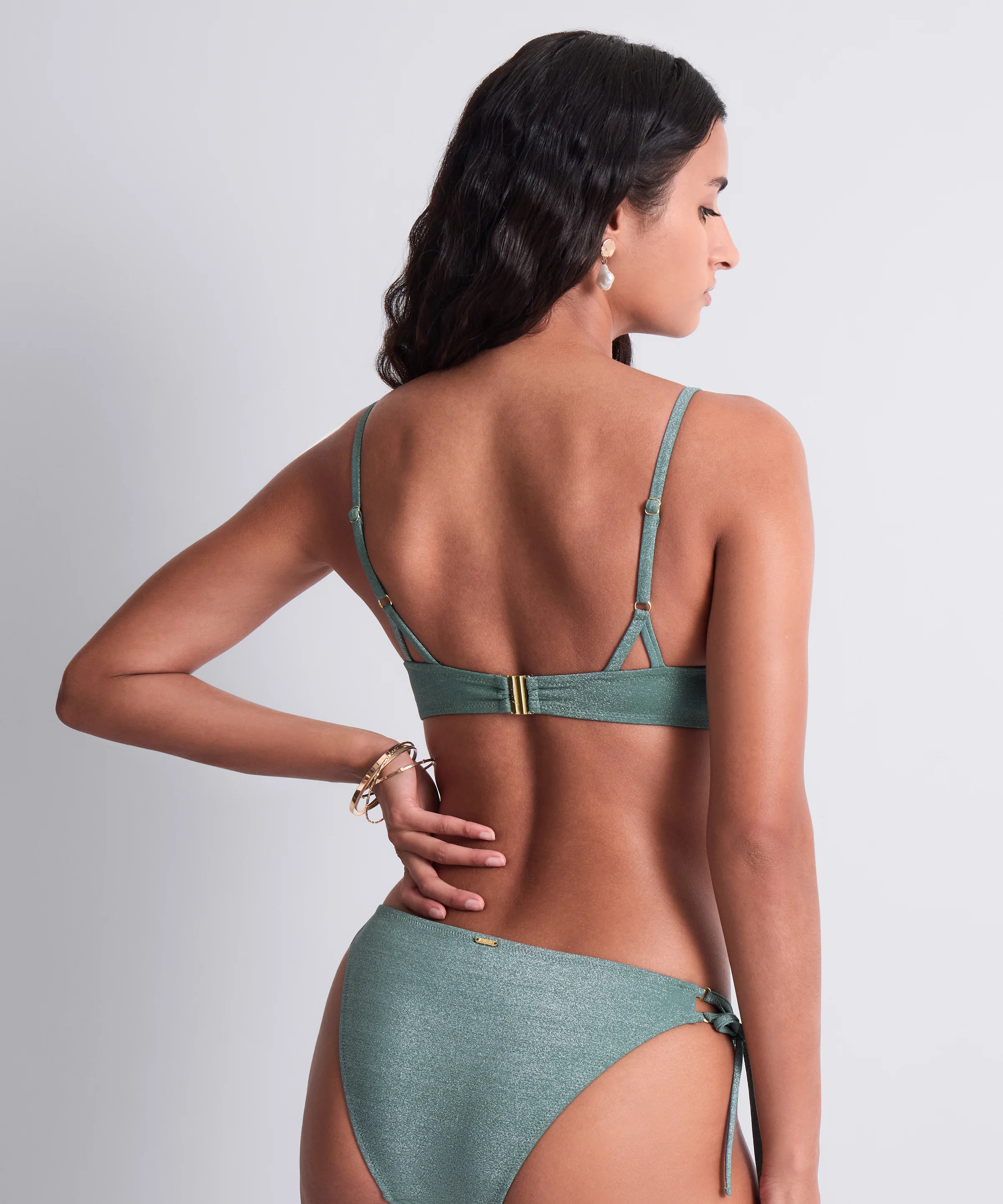 Summer Glow Haut de maillot de bain Push-up coques Aqua - Image 3