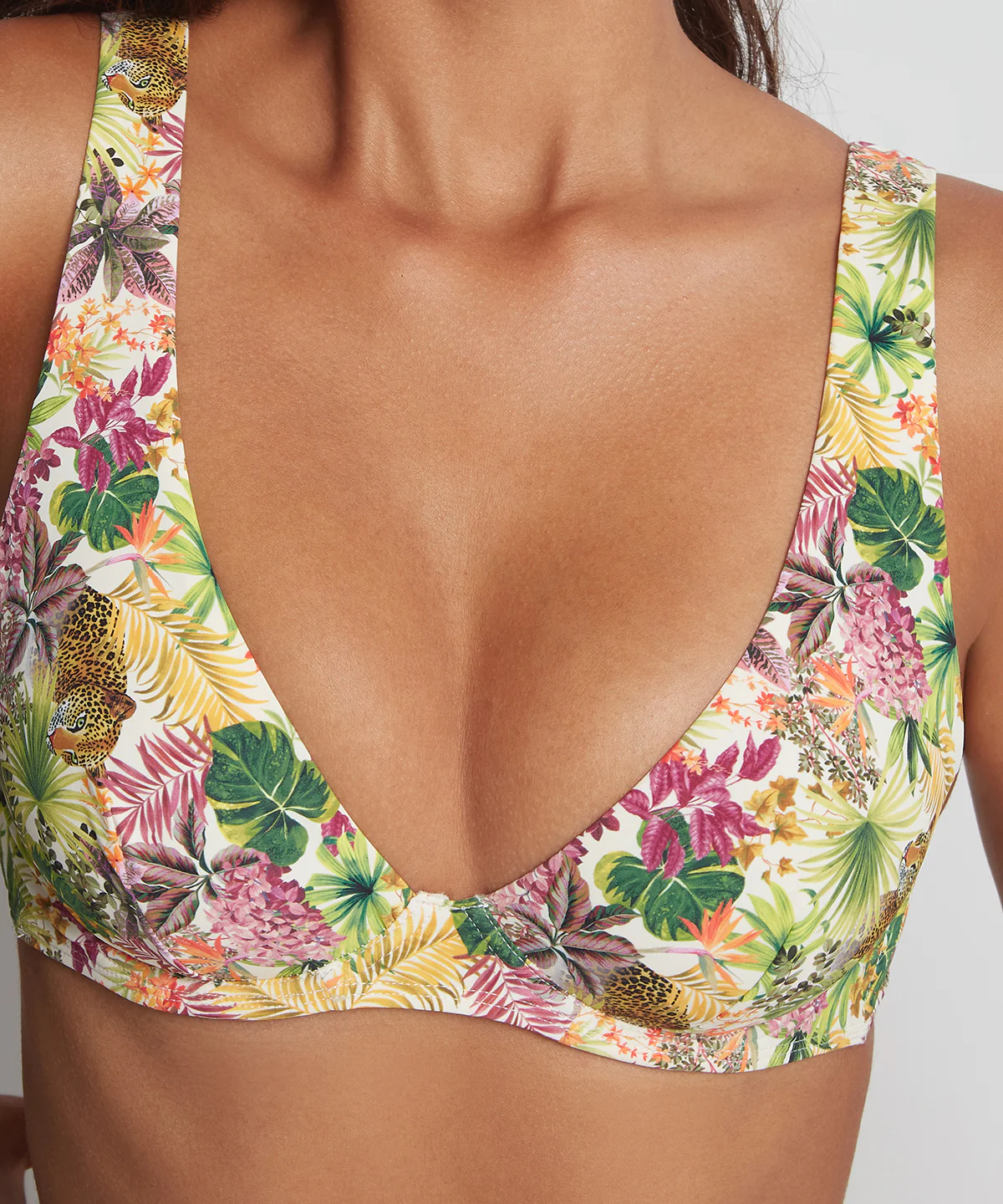 Exotic Fever Haut de maillot de bain Triangle avec armatures Tropicale Light - Image 5