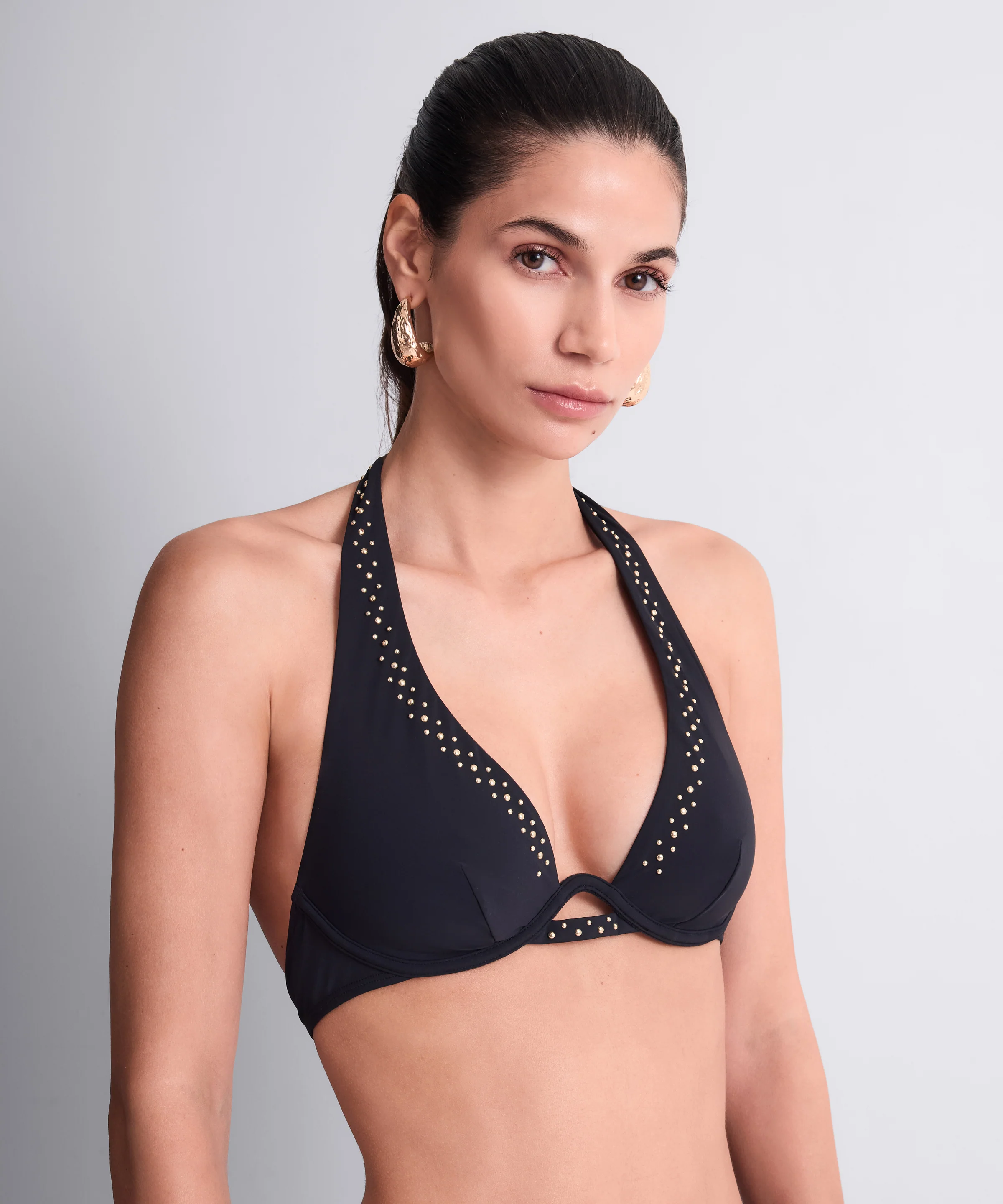 Summer Stars Haut de maillot de bain Triangle mono-armature Black - Image 2