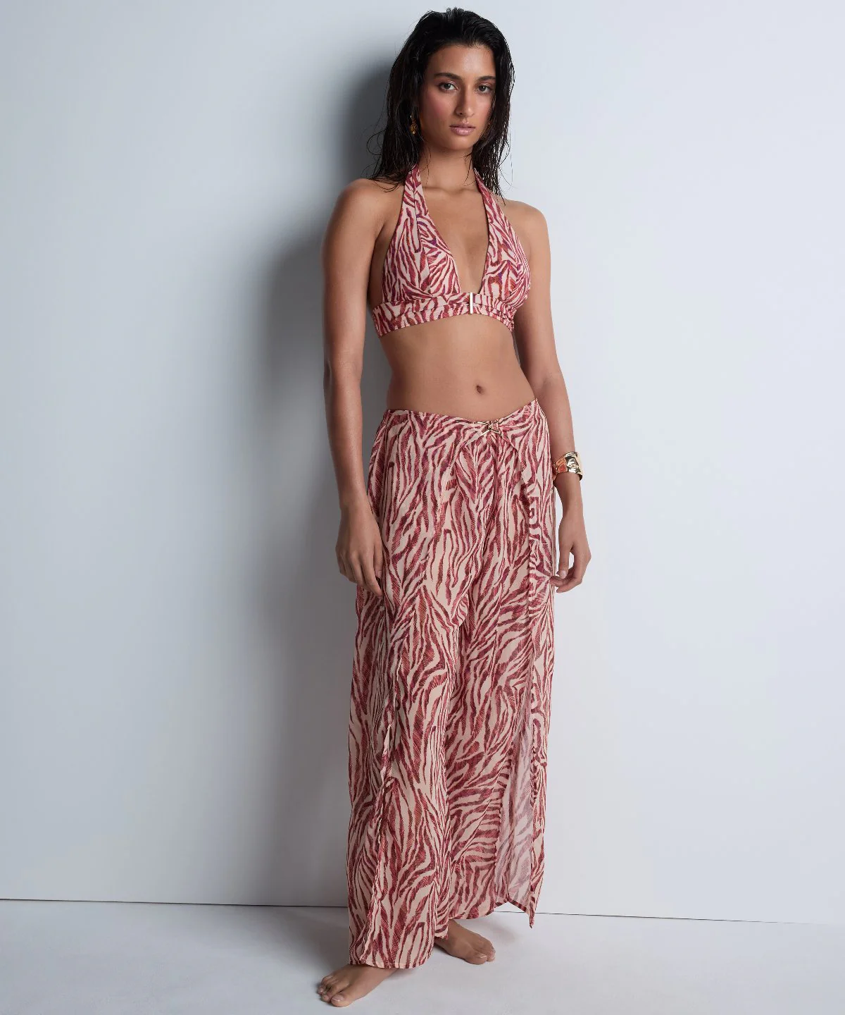 Beach Walk Pantalon Pink Tiger - Image 4
