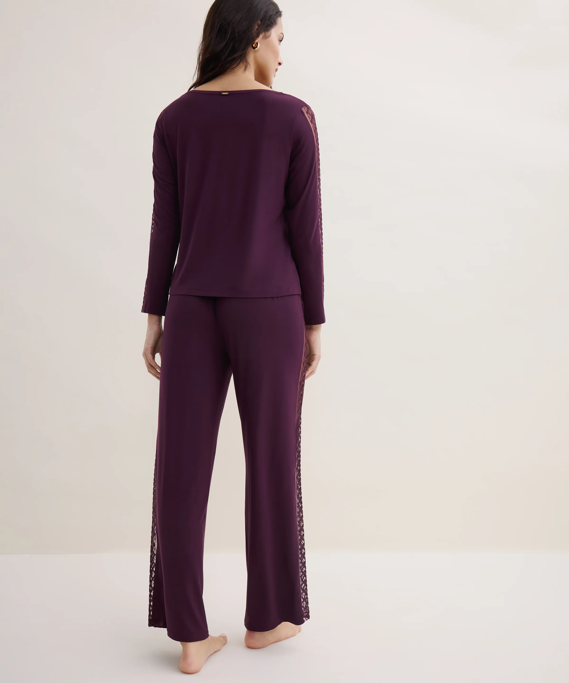 Sweet Obsession Pantalon Deep Berry - Image 3