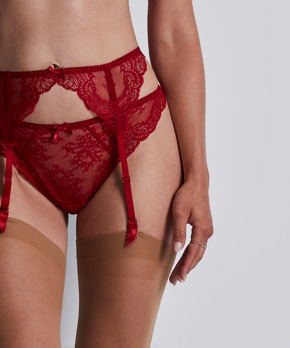 Danse des Sens Porte-jarretelles Irresistible Red - Image 4