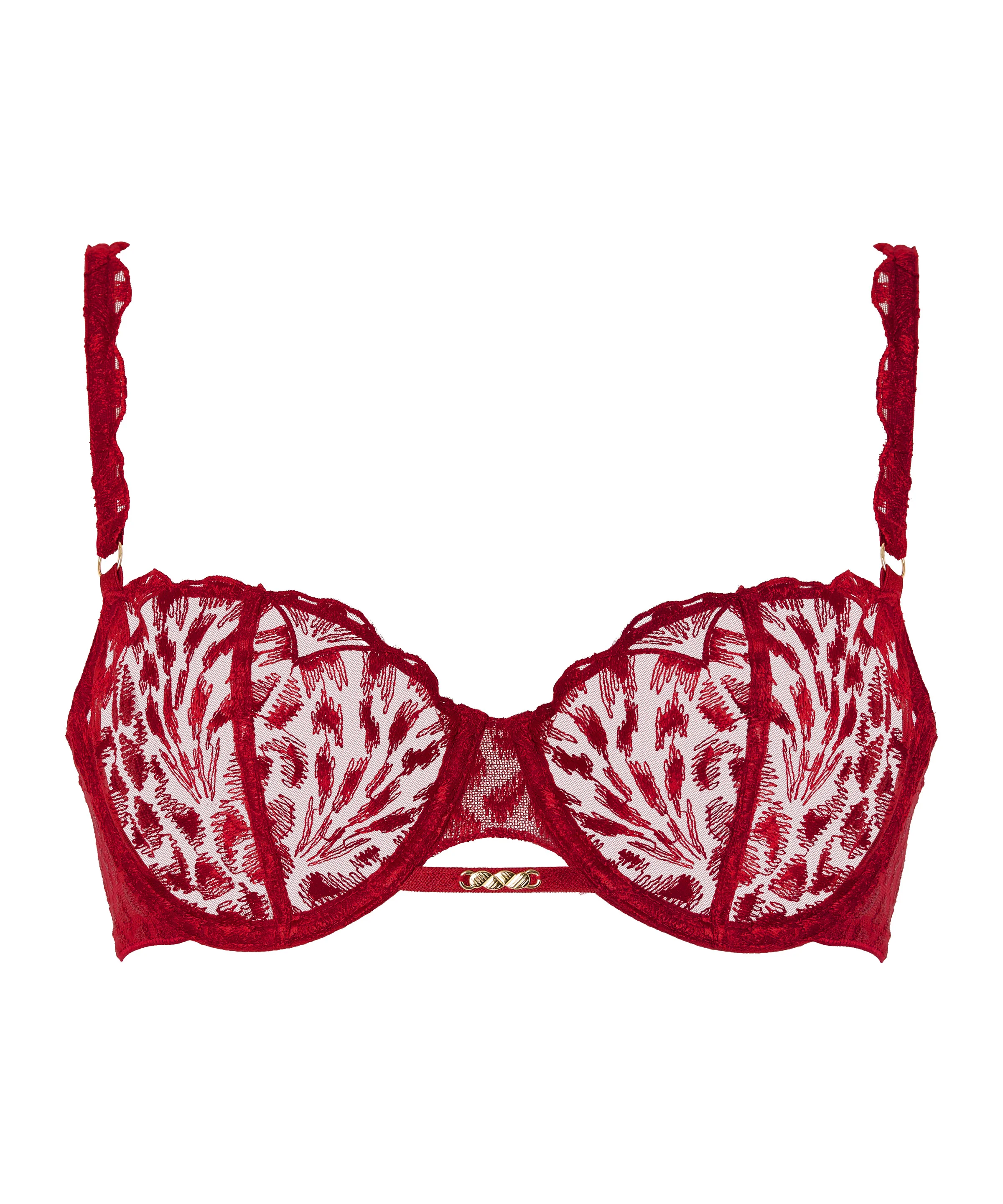 Crazy in Love Soutien-gorge Corbeille avec armatures Red Delight - Image 7