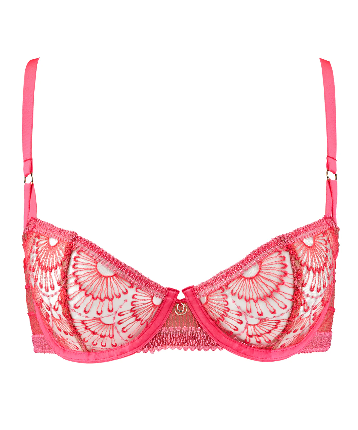 Pure Vibration Soutien-gorge Corbeille avec armatures Pink Flash