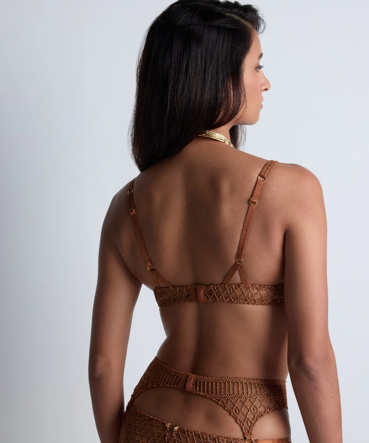 Stardust Dream Soutien-gorge Corbeille avec armatures Amber Gold - Image 8