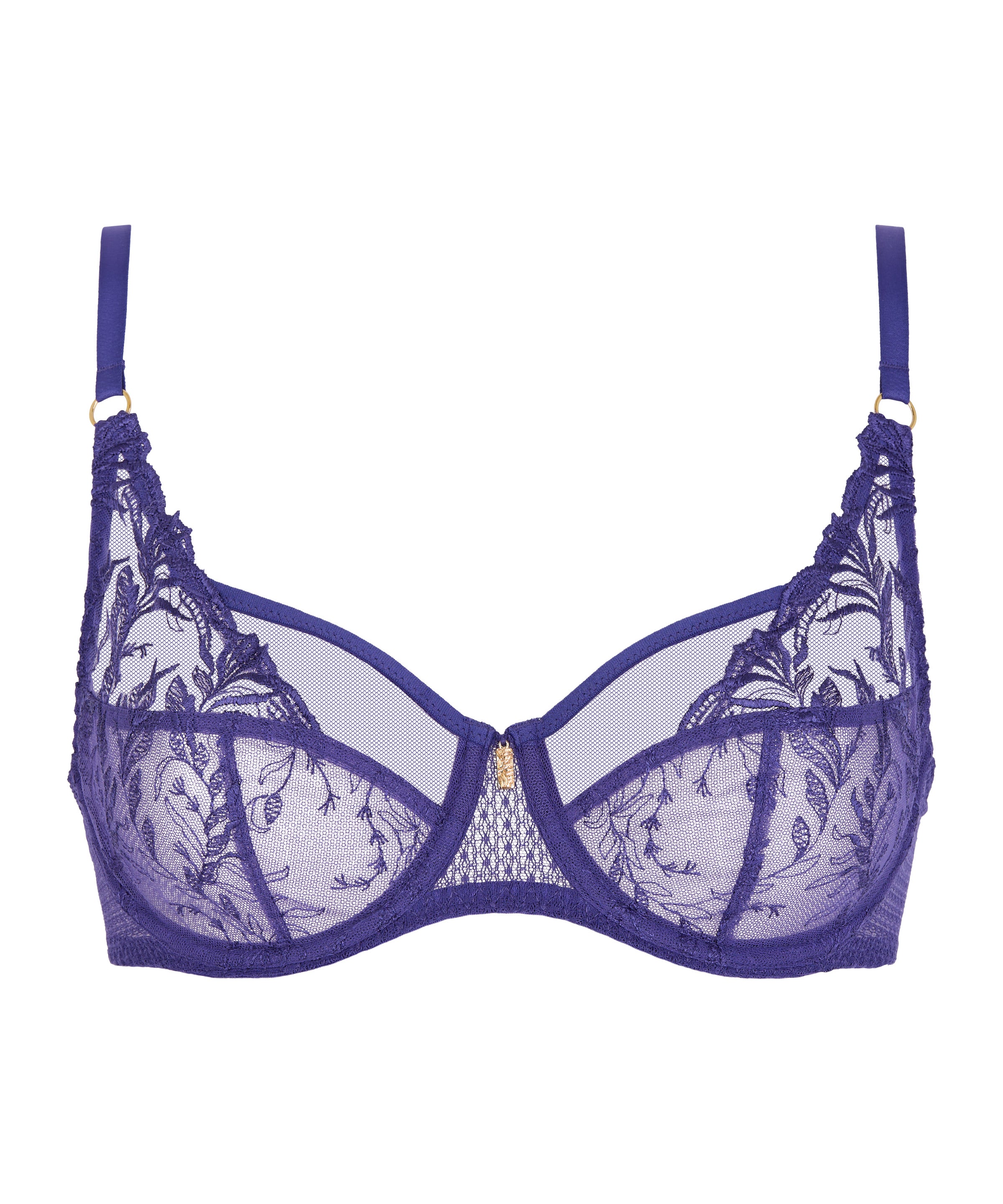 Hidden Treasure Soutien-gorge Emboîtant Foulard Iris Bloom - Image 7