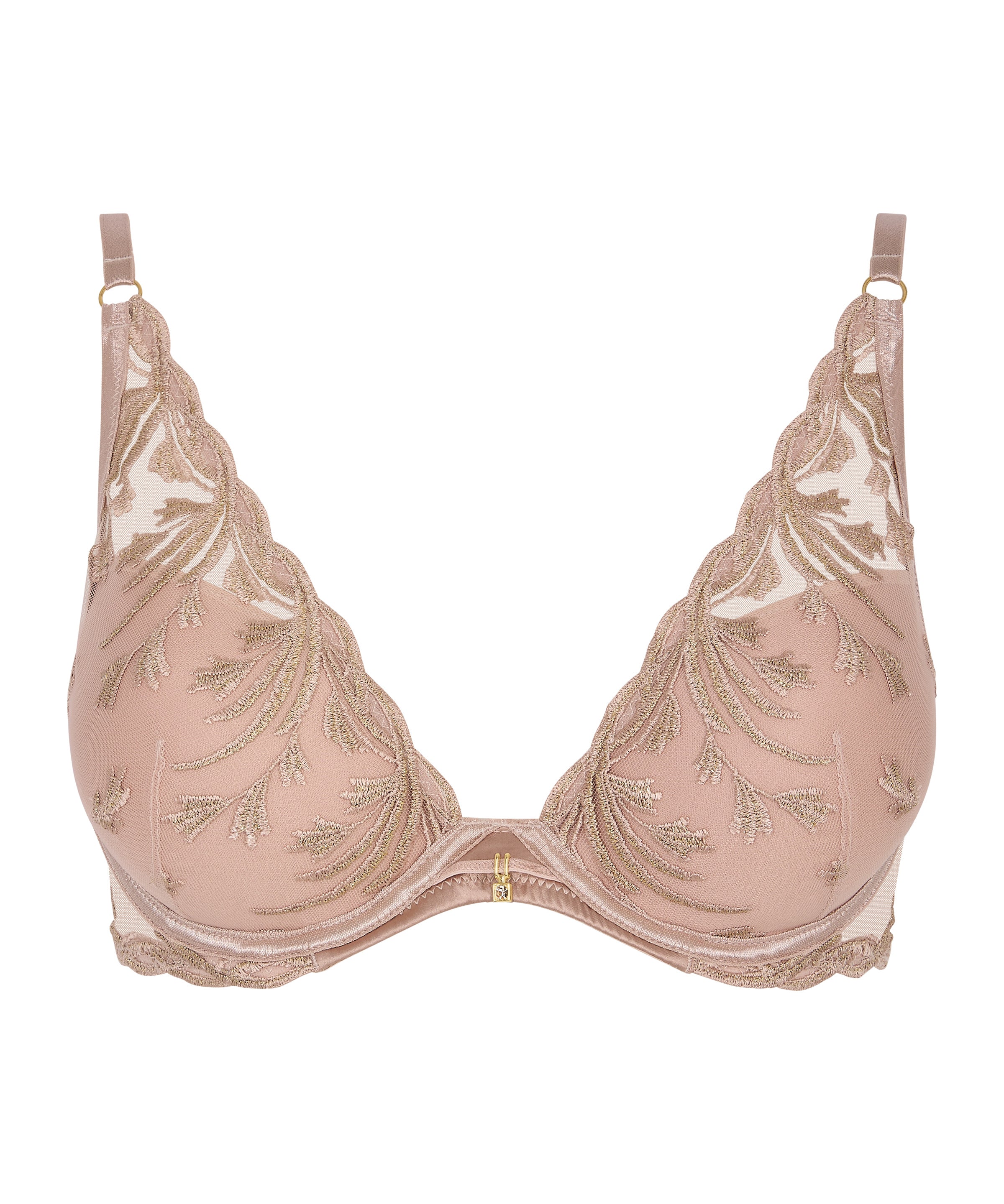 Cosmic Romance Soutien-gorge Plunge foulard Sand Rose - Image 7