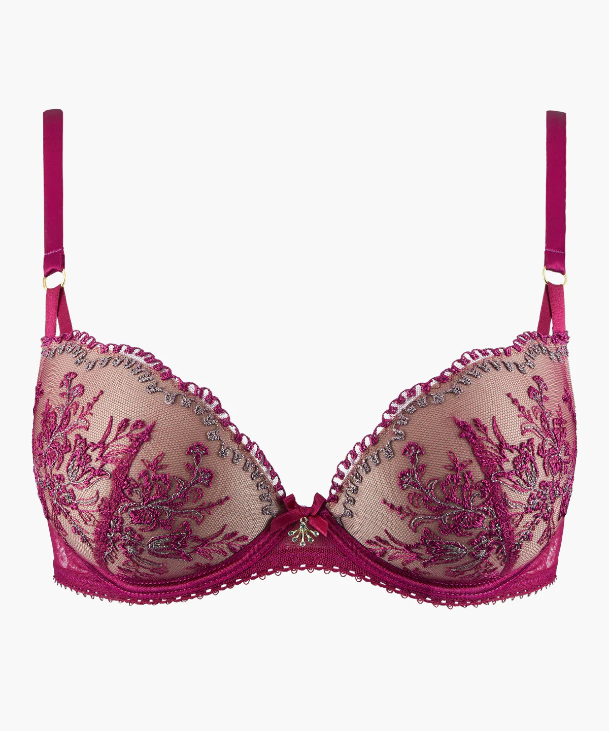 Trésor Infini Soutien-gorge Push-up coques Night Purple