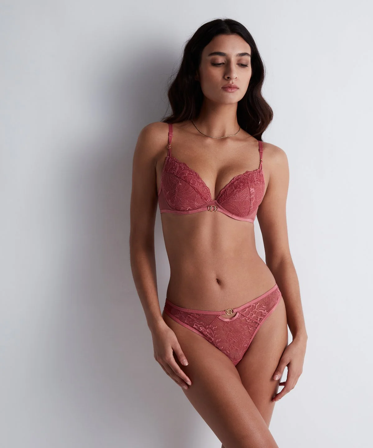 Feeling Myself Soutien-gorge Push-up coussinets Rosewood - Image 2