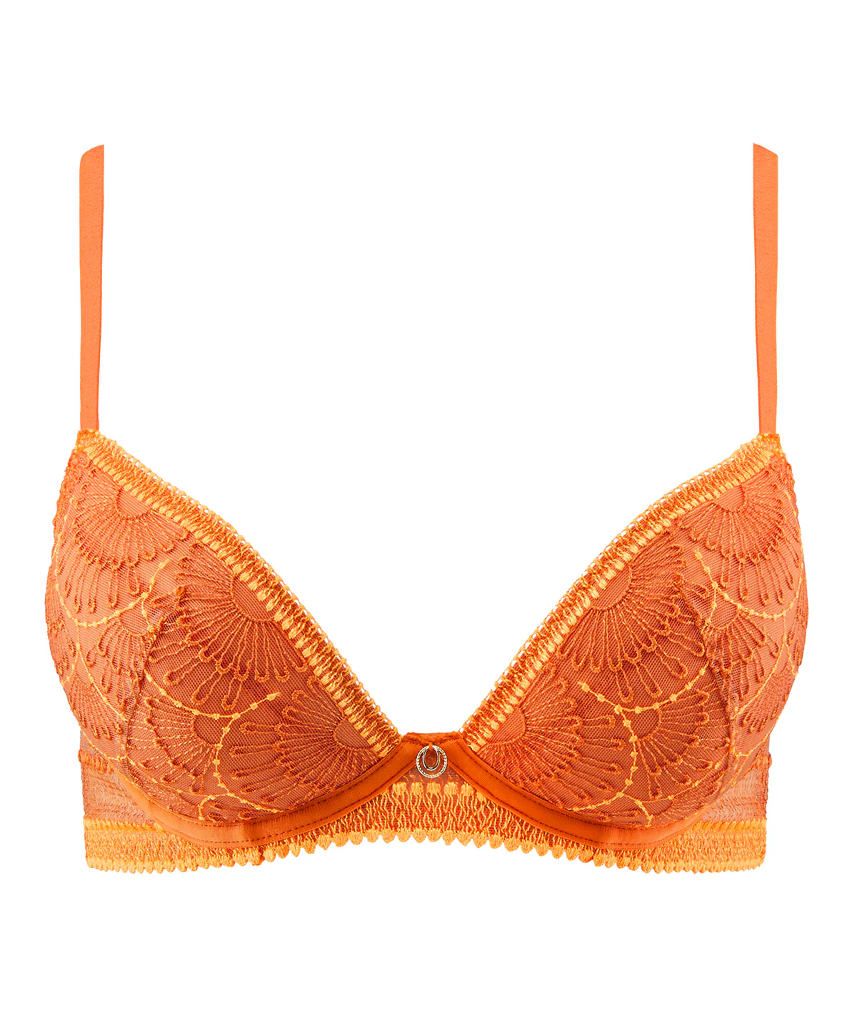 Pure Vibration Soutien-gorge Push-up coussinets Orange Pulp