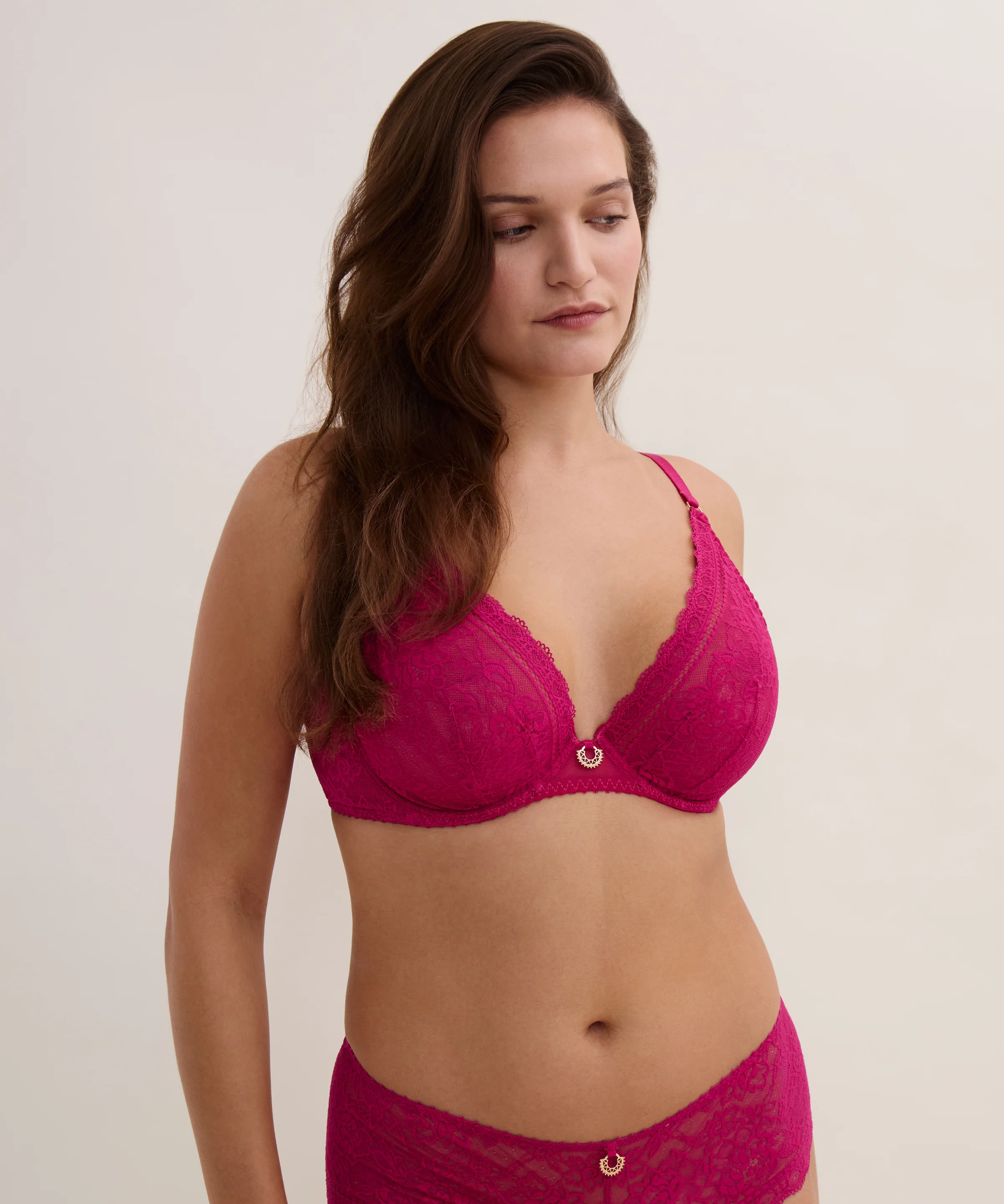 Ivresse Baroque Soutien-gorge Triangle avec armatures Pink Muse - Image 5