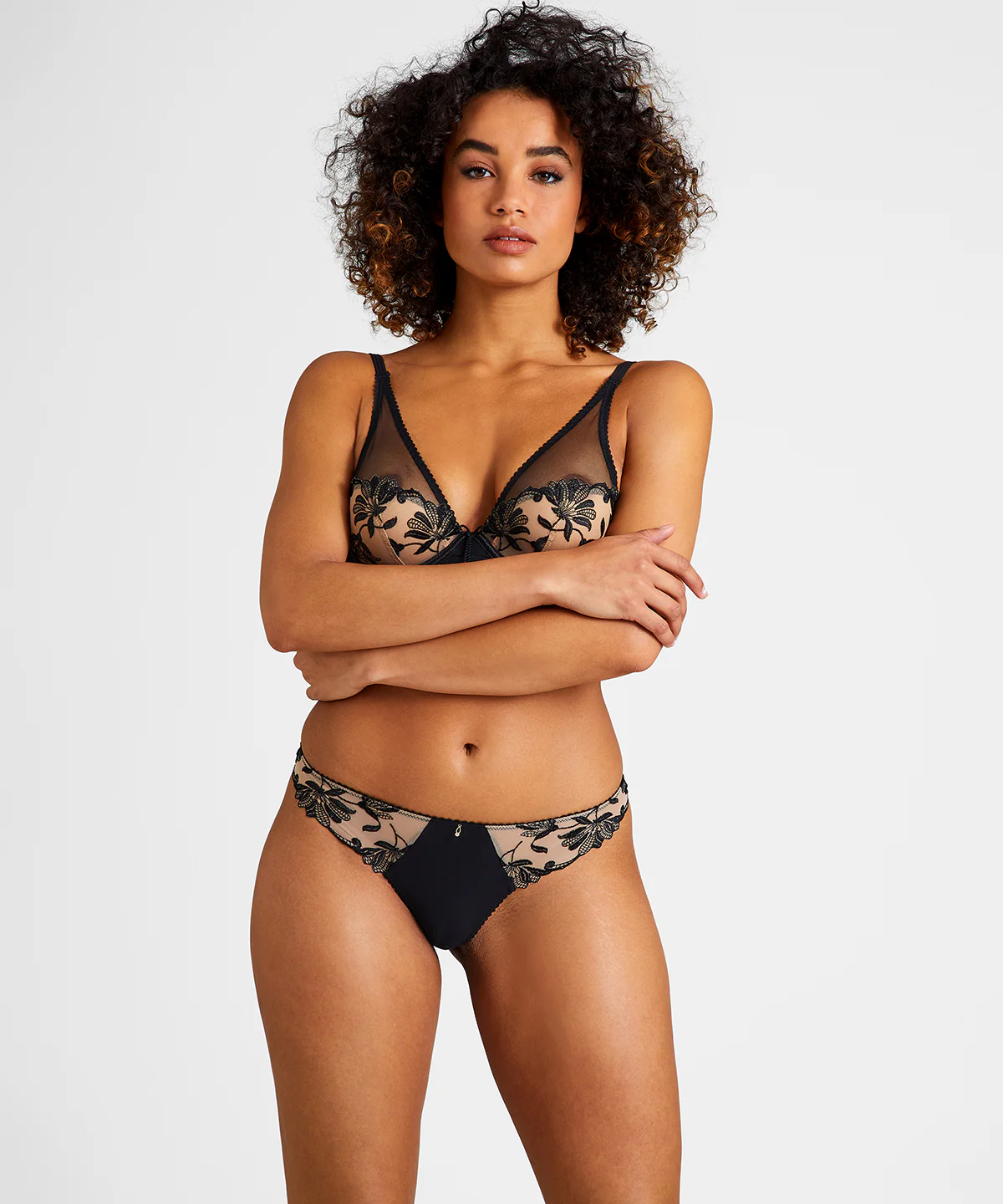 Lovessence Soutien-gorge Triangle avec armatures Noir - Image 3