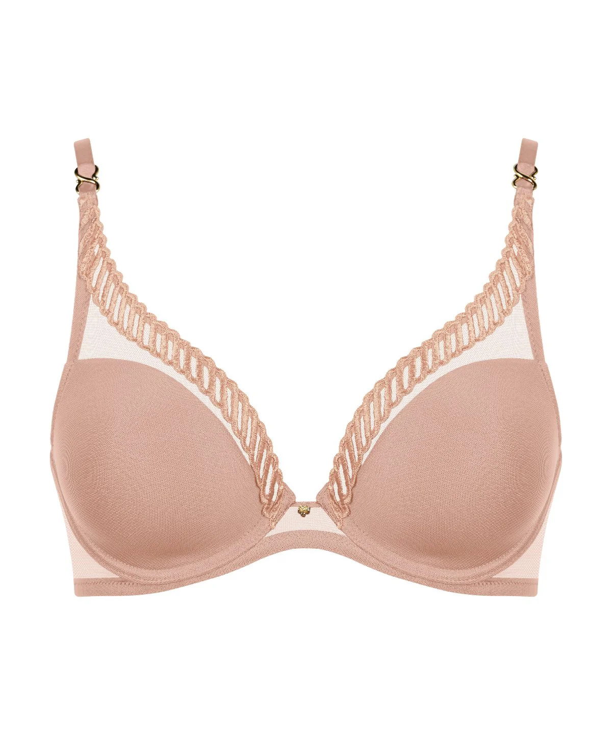 Sheer Emotion Soutien-gorge Triangle avec armatures Sand