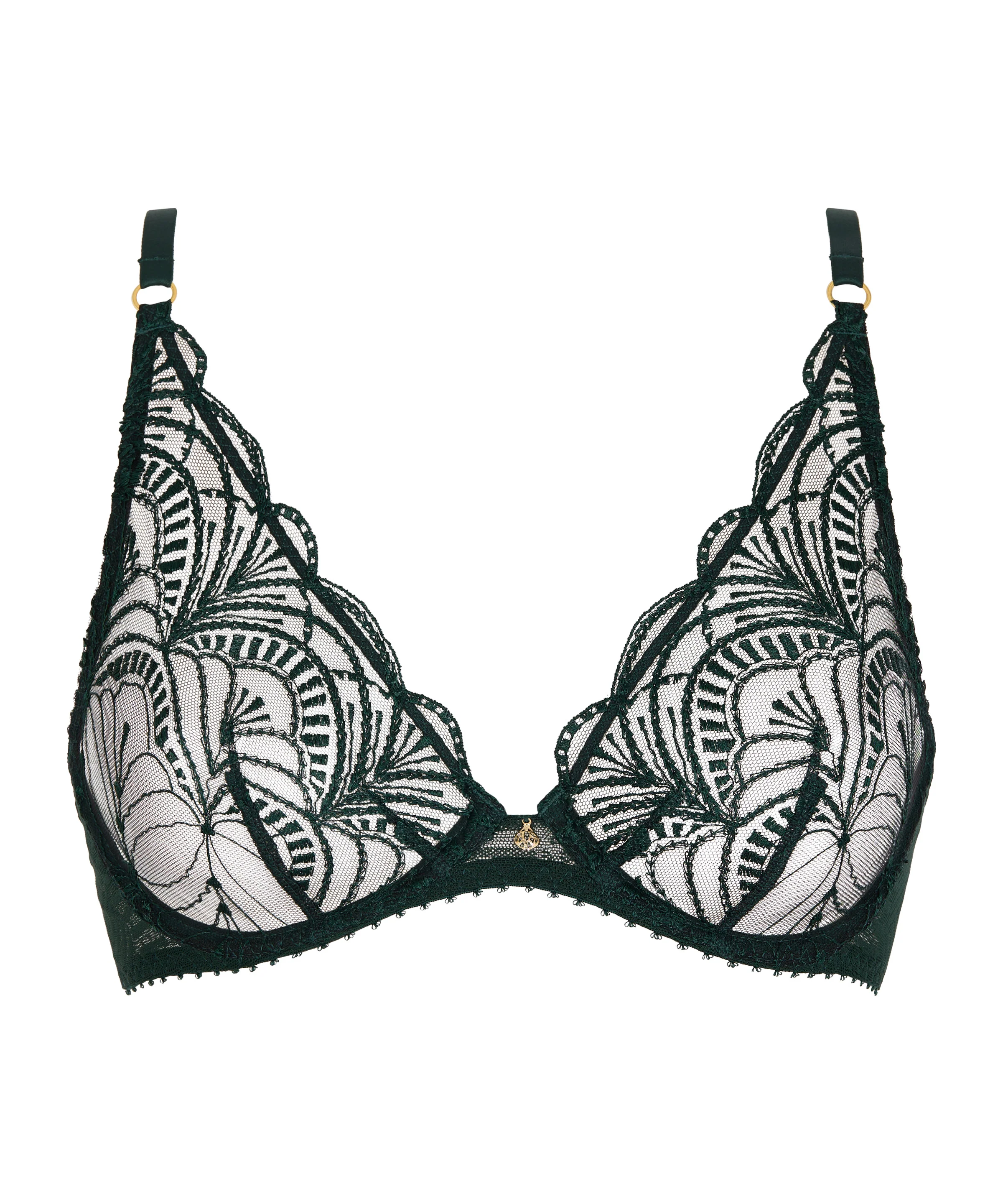 Vibes Soutien-gorge Triangle avec armatures Mysterious Green - Image 7