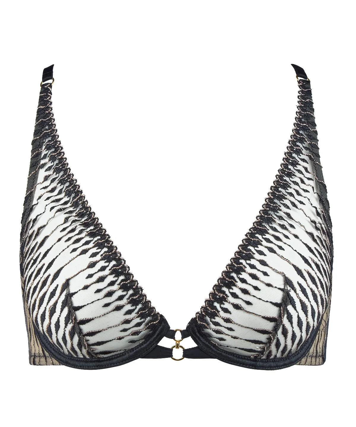 Voodoo Kiss Soutien-gorge Triangle avec armatures Millenium Black