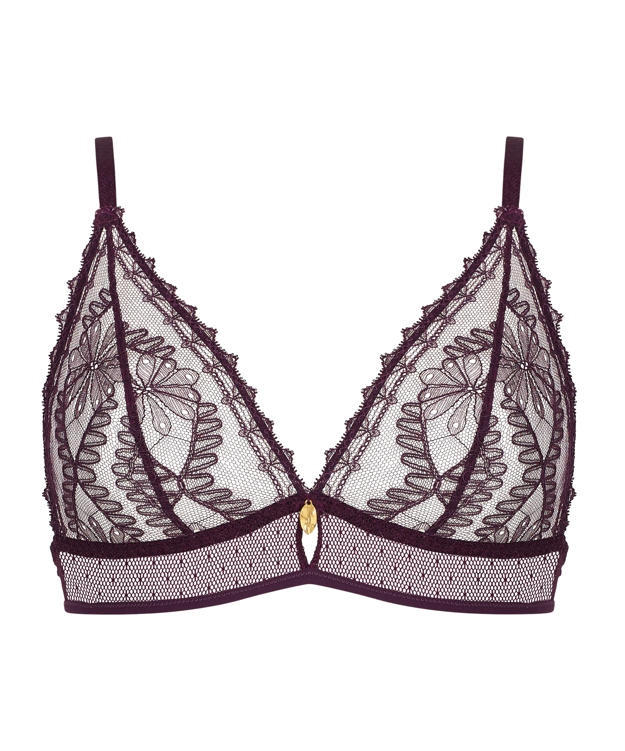 Mystery of Love Soutien-gorge Triangle bralette Plum - Image 9