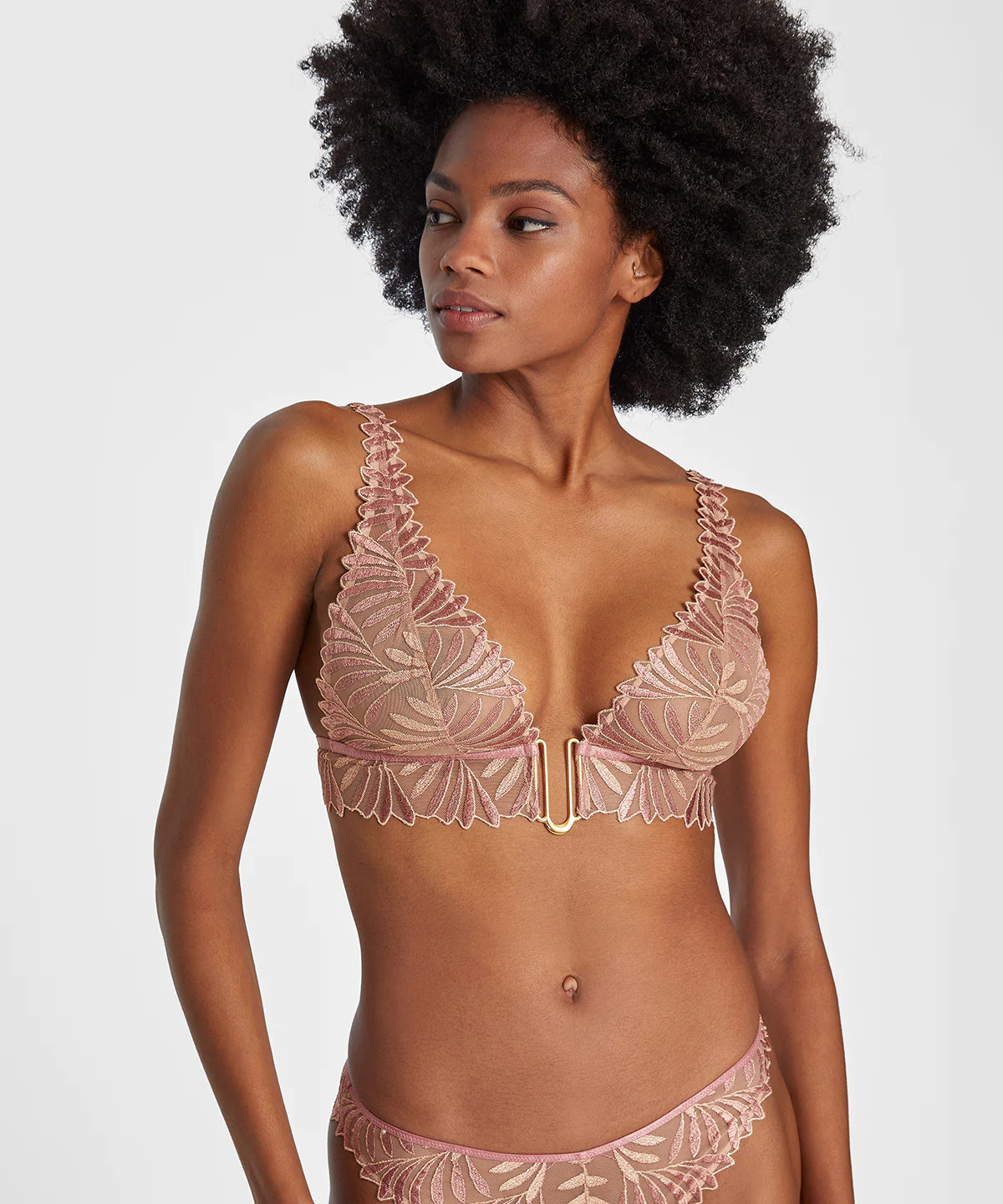 Sensory Illusion Soutien-gorge Triangle bralette Silk Rose - Image 3