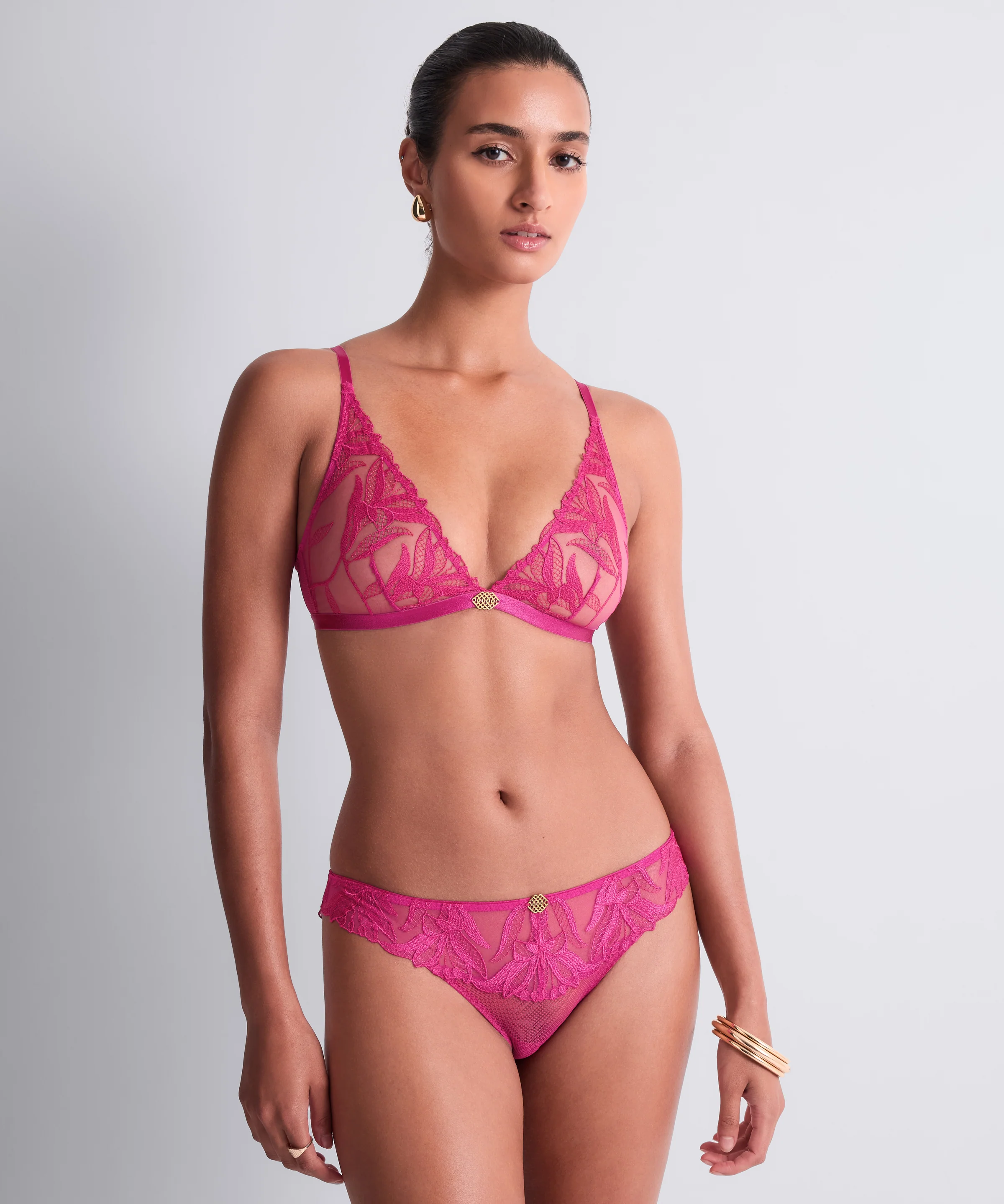Sweet Euphoria Soutien-gorge Triangle bralette Passion rose - Image 3