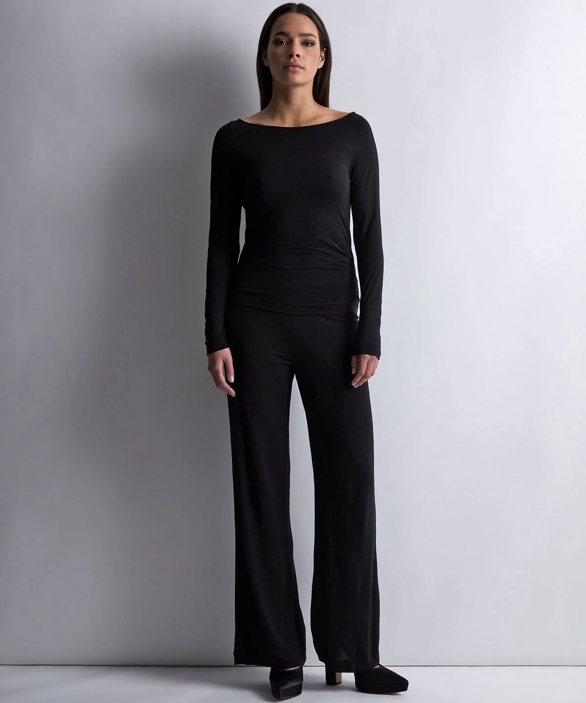 Night Crush Top manches longues Noir - Image 2